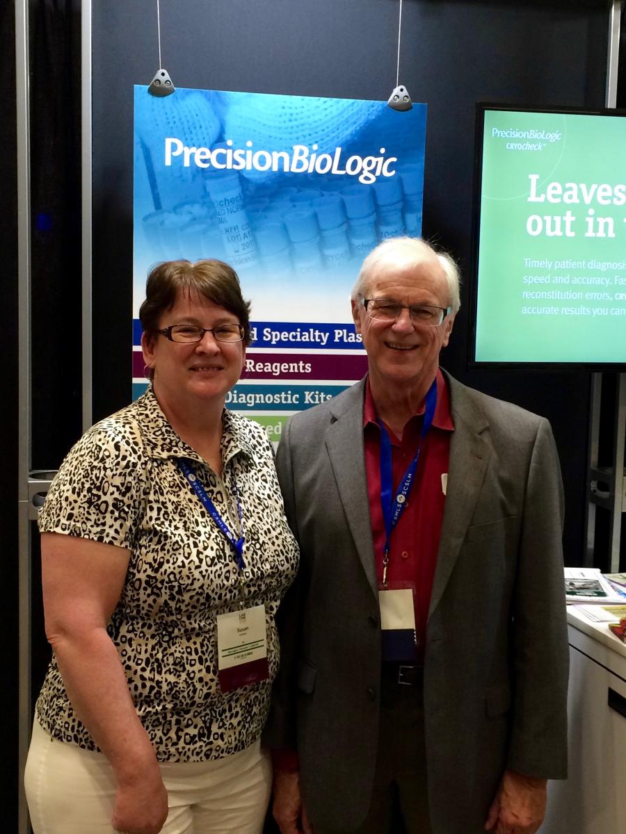 Susan Findlater and Geo in the Precision Booth